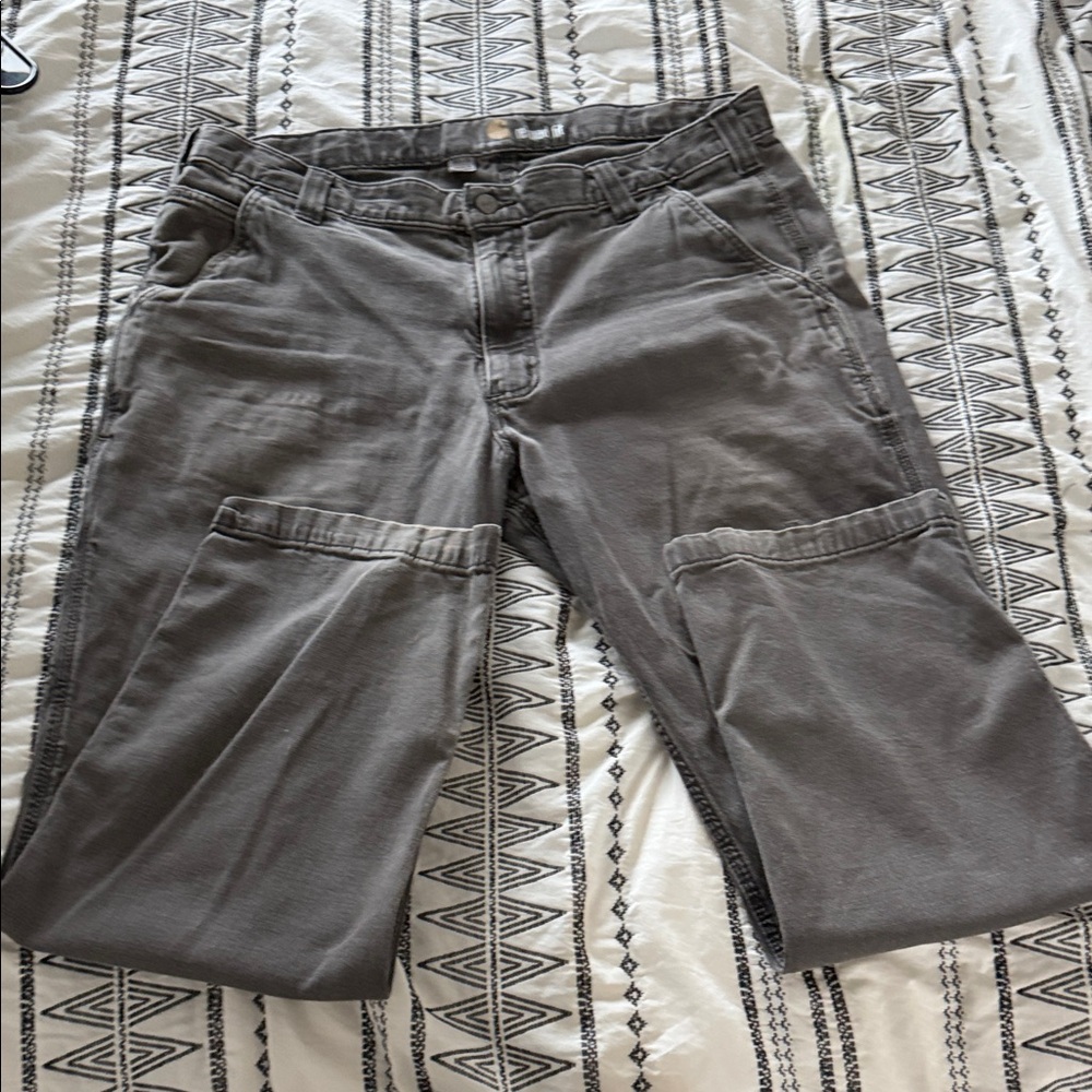 Carhartt Men's Cargo Pants in Gray